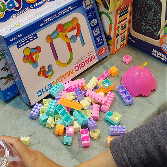 Egg Building Blocks – Fun & Creative Play! 🥚