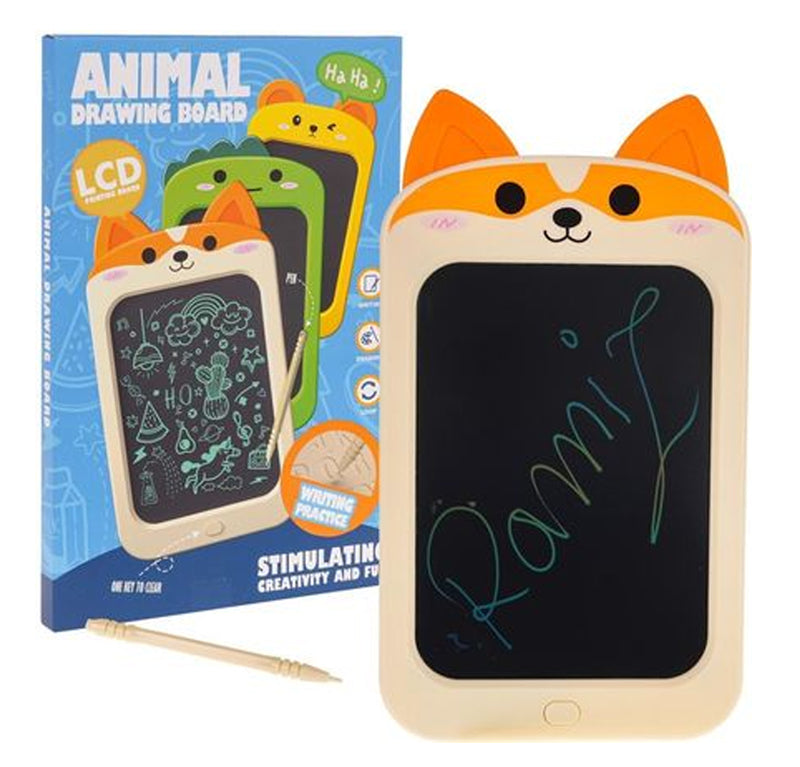 8.5-Inch Fox-Themed LCD Writing Tablet